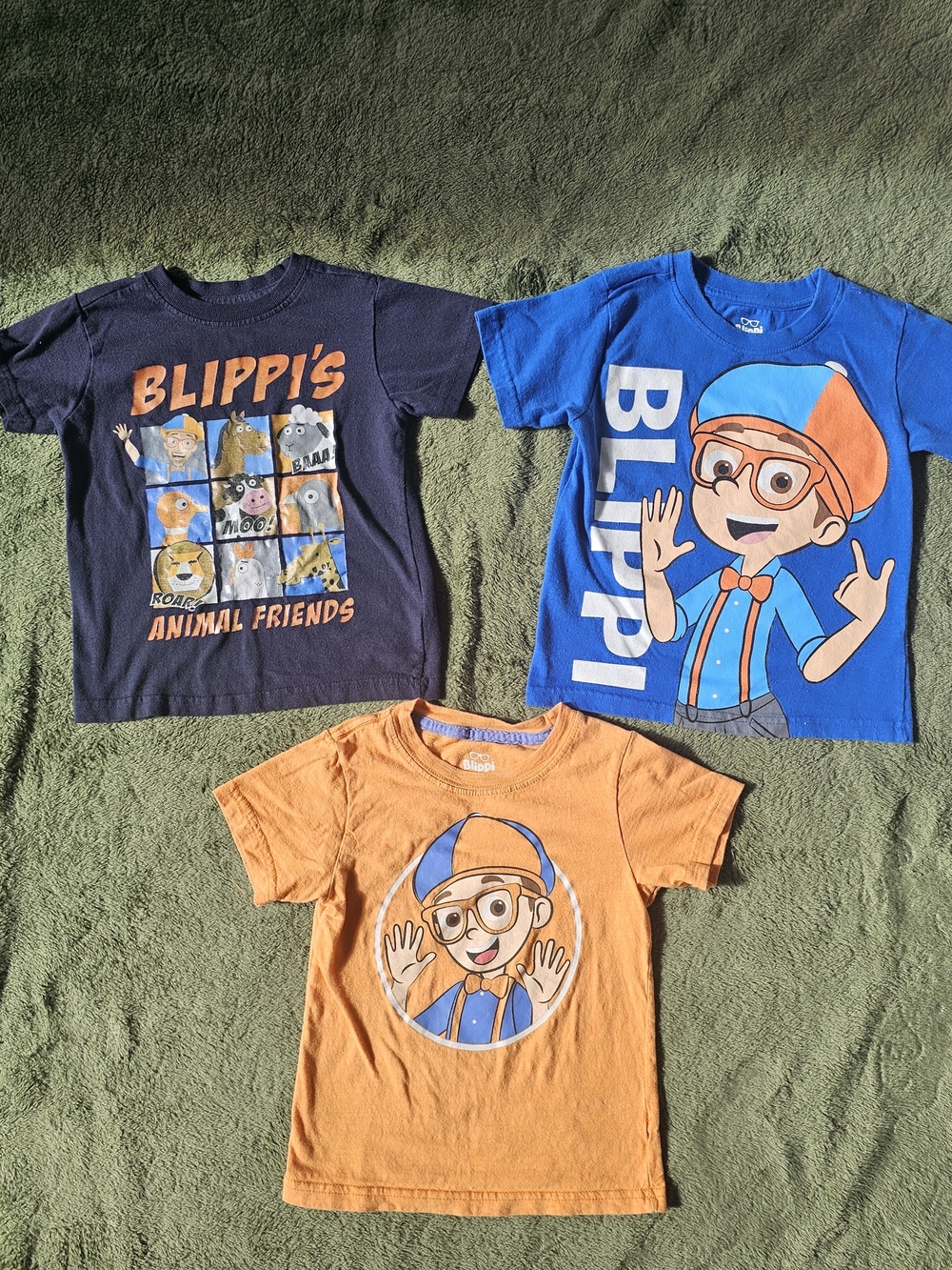 Blippi Short Sleeve Toddler Character Shirts Fun Cute 4T 3T